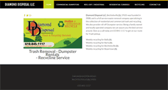 Desktop Screenshot of diamonddisposalllc.com